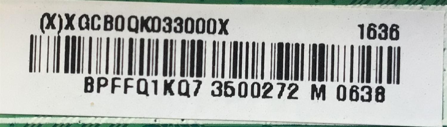 MAIN PARA SMART TV SHARP / NUMERO DE PARTE XGCB0QK033 / 715G7228-M01-001-004Y / BPFFQ1KQ7 / J1609030675 / MODELO LC-32LB481U - Imagen 2